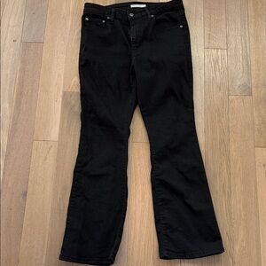 Levi's Women's Black Flare Jeans